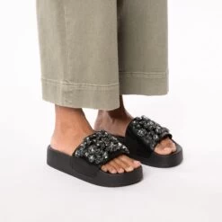 Claquettes Femme Buffalo Sky Diamond -Chaussures De Mode 1602035 5