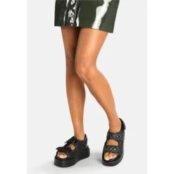 Sandales Femme Buffalo Noa Quilt -Chaussures De Mode 1602041 5