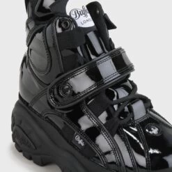 Baskets Cuir Vernis Femme Buffalo 1348-14 2.0 -Chaussures De Mode buffalo london 1534104 4 nw