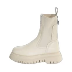 Bottines Cuir Vernis Femme Buffalo Shade Chelsea