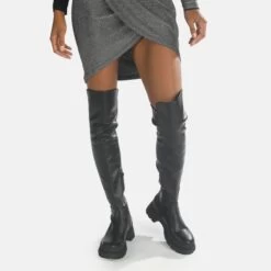 Cuissardes Femme Buffalo Sofia -Chaussures De Mode buffalo 1210020 7 nw