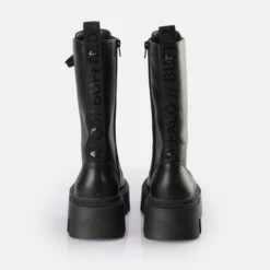 Bottes à Lacet Nappa Vegan Femme Buffalo Flora Hi -Chaussures De Mode buffalo 1220025 6 nw