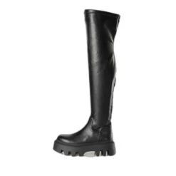 Bottes Surgenoux Nappa Vegan Femme Buffalo Flora