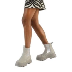 Bottes Femme Buffalo Aspha Chelsea Mid -Chaussures De Mode buffalo 1270075 1