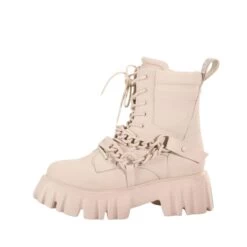 Bottes Nappa Vegan Femme Buffalo Lion Mid Chain