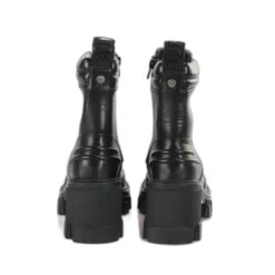 Bottines Zippé Nappa Vegan Femme Buffalo Riot Mid -Chaussures De Mode buffalo 1270083 2