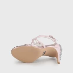 Sandales à Talon Satin Femme Buffalo Claudia -Chaussures De Mode buffalo 1291246 4 nw