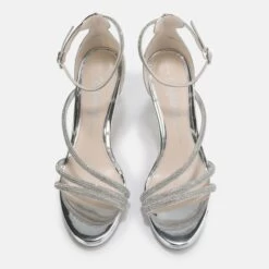 Sandales à Talon Daim Femme Buffalo Serena Shine 13 Sandales à Talon Daim Femme Buffalo Serena Shine -Chaussures De Mode buffalo 1291271 5 nw