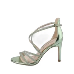 Sandales à Talon Pailleté Nappa Vegan Femme Buffalo Makai 2