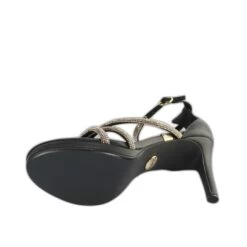 Sandales à Talon Nappa Vegan Femme Buffalo Serena Shine 10 Sandales à Talon Nappa Vegan Femme Buffalo Serena Shine -Chaussures De Mode buffalo 1291346 black gold 5