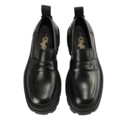 Bottines Cuir Vernis Femme Buffalo Square -Chaussures De Mode buffalo 1524024 2