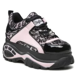 Baskets Nappa Vegan Femme Buffalo 1339-14 2.0 8 Baskets Nappa Vegan Femme Buffalo 1339-14 2.0 -Chaussures De Mode buffalo 1534136 black pink lace 2