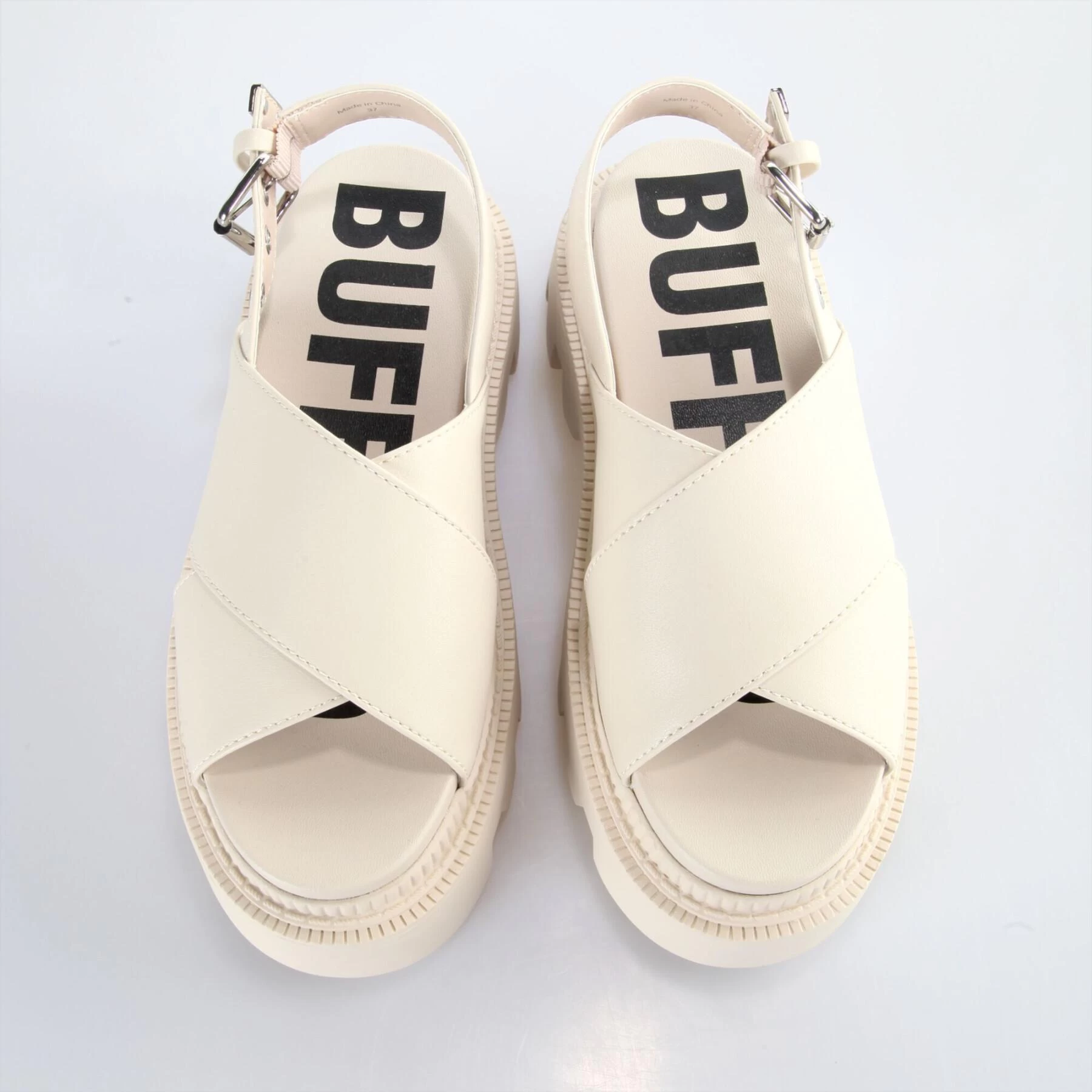 Sandales Plateforme Femme Buffalo Flora Cross 5 Sandales Plateforme Femme Buffalo Flora Cross – Image 3