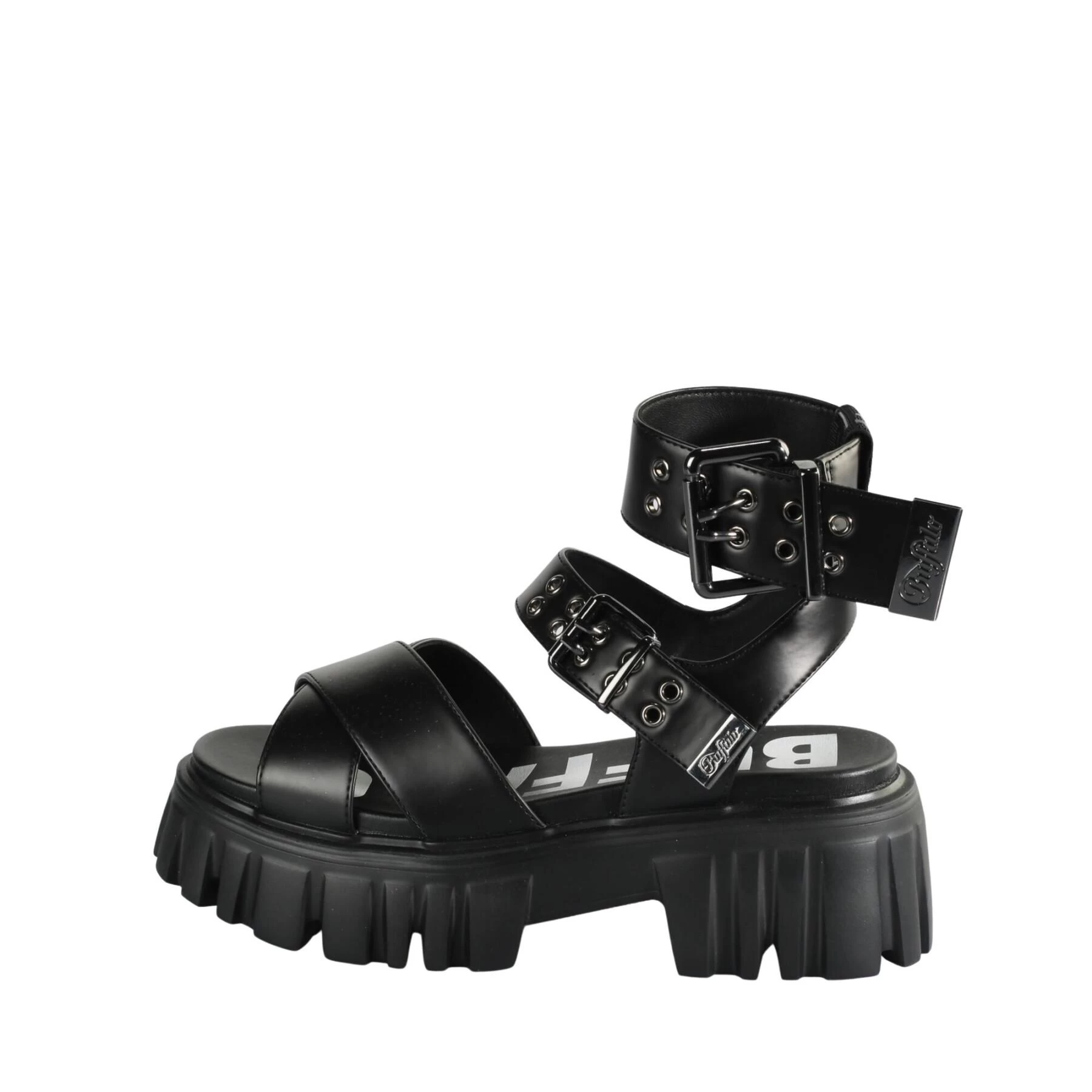 Sandales Plateforme Femme Buffalo Lion Choker 3 Sandales Plateforme Femme Buffalo Lion Choker