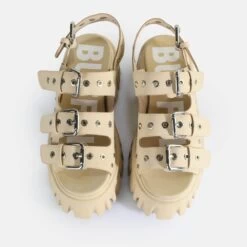 Sandales Plateforme Femme Buffalo Lion Hard -Chaussures De Mode buffalo 1602136 2