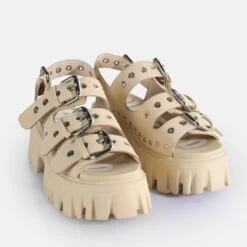 Sandales Plateforme Femme Buffalo Lion Hard -Chaussures De Mode buffalo 1602136 3