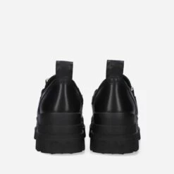 Mocassins Femme Buffalo Aspha Loafer Chain -Chaussures De Mode buffalo 1622093 6 nw