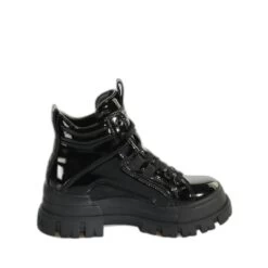 Bottines à Lacets Femme Buffalo Aspha Nc Mid -Chaussures De Mode buffalo 1622137 black 1