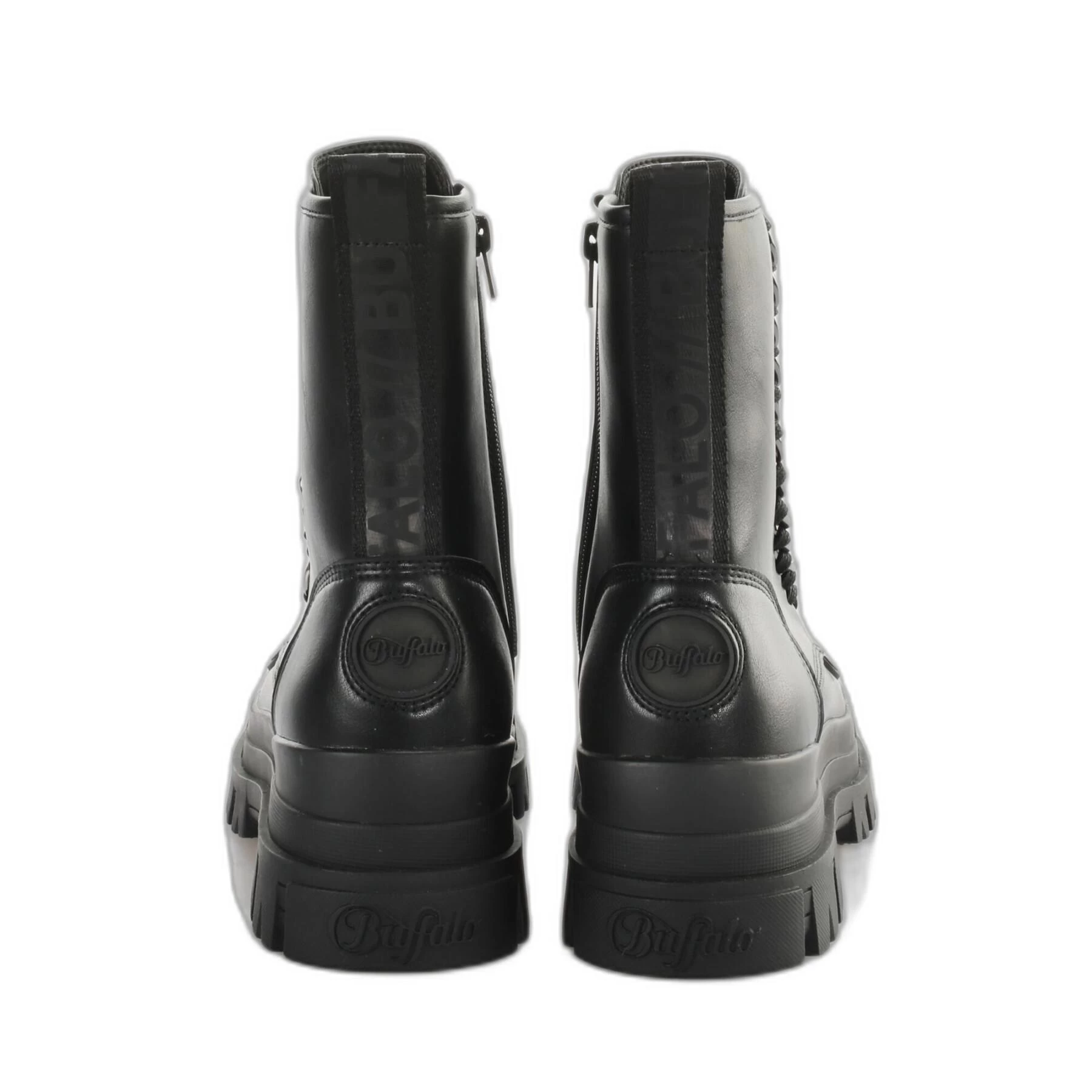 Bottes Nappa Vegan Femme Buffalo Aspha Chain Mid 7 Bottes Nappa Vegan Femme Buffalo Aspha Chain Mid – Image 5