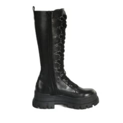 Bottines Nappa Vegan Femme Buffalo Aspha On Hike Hi -Chaussures De Mode buffalo 1622159 black 1