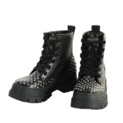 Baskets Nappa Vegan Femme Buffalo Aspha Rld Pin Mid -Chaussures De Mode buffalo 1622165 3