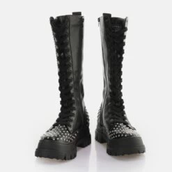 Bottes Nappa Vegan Femme Buffalo Aspha On Pin Hi -Chaussures De Mode buffalo 1622166 4 nw