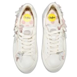 Baskets Nappa Vegan Femme Buffalo Paired Butterflies -Chaussures De Mode buffalo 1630662 2