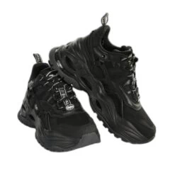 Baskets En Maille Nappa Vegan Femme Buffalo Triplet Hollow -Chaussures De Mode buffalo 1630747 3