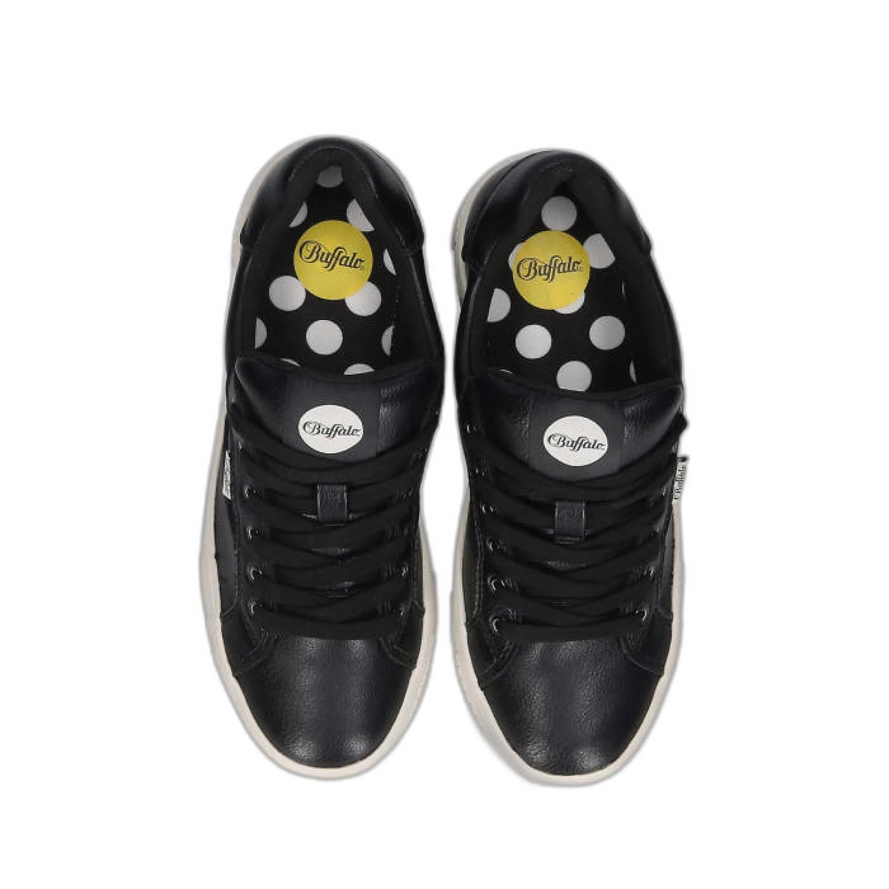 Baskets à Lacets Nappa Vegan Femme Buffalo Paired Lo 4 Baskets à Lacets Nappa Vegan Femme Buffalo Paired Lo – Image 2