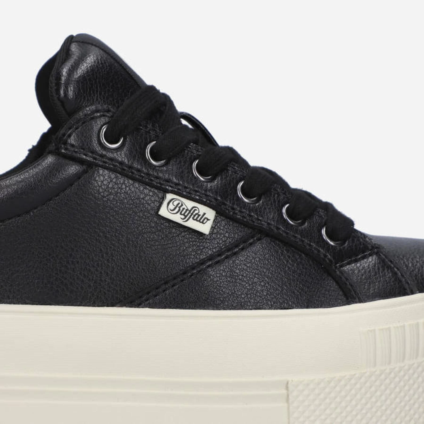 Baskets à Lacets Nappa Vegan Femme Buffalo Paired Lo 7 Baskets à Lacets Nappa Vegan Femme Buffalo Paired Lo – Image 5