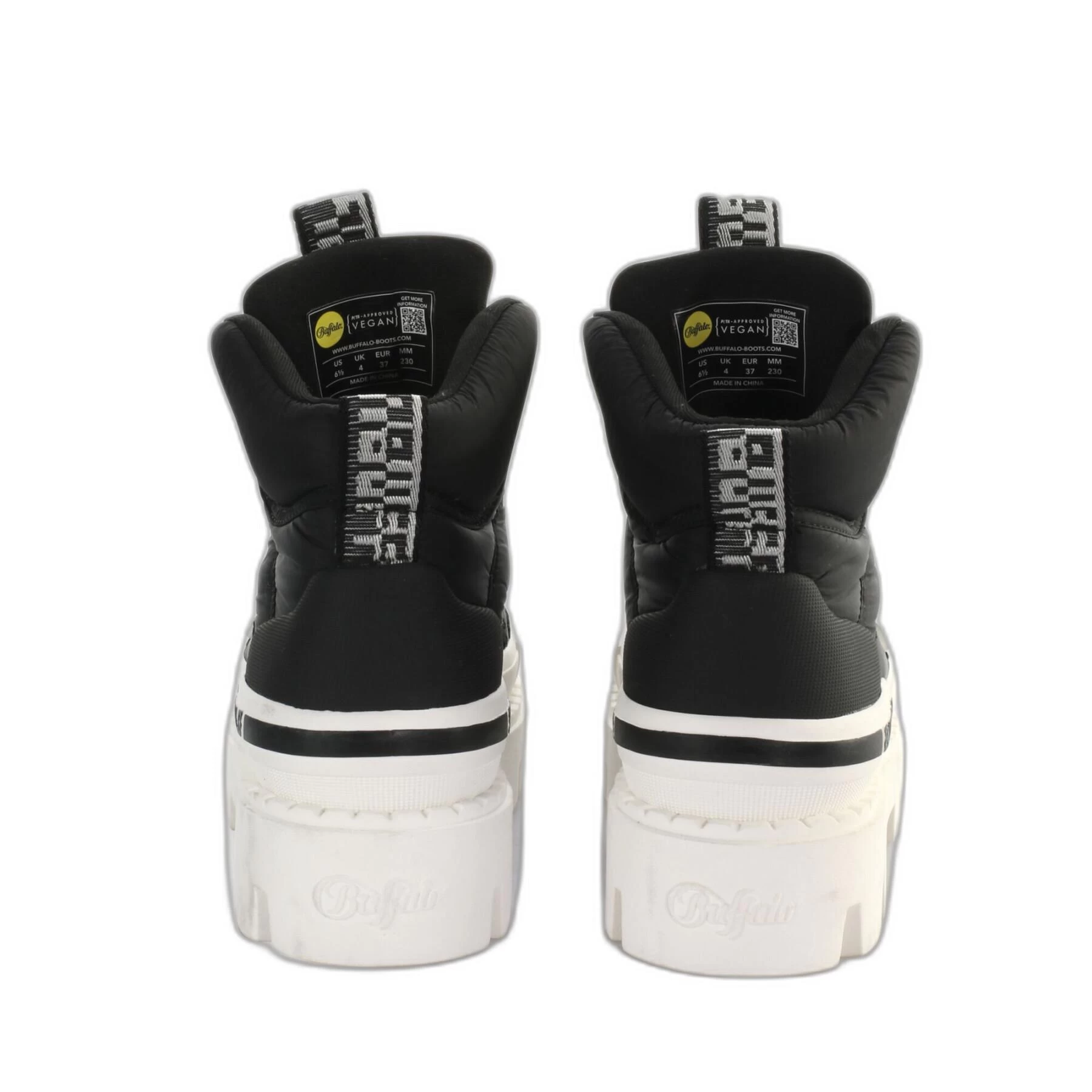 Baskets à Lacets Nylon Femme Buffalo Raven Mid 5 Baskets à Lacets Nylon Femme Buffalo Raven Mid – Image 3