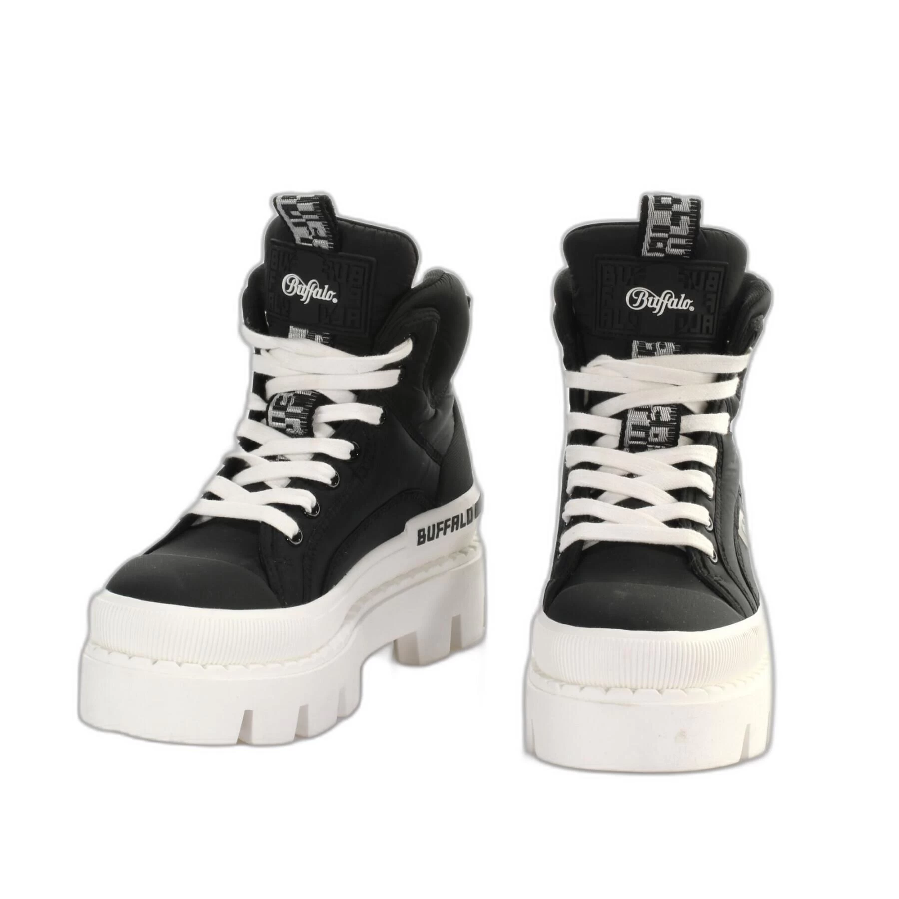 Baskets à Lacets Nylon Femme Buffalo Raven Mid 4 Baskets à Lacets Nylon Femme Buffalo Raven Mid – Image 2