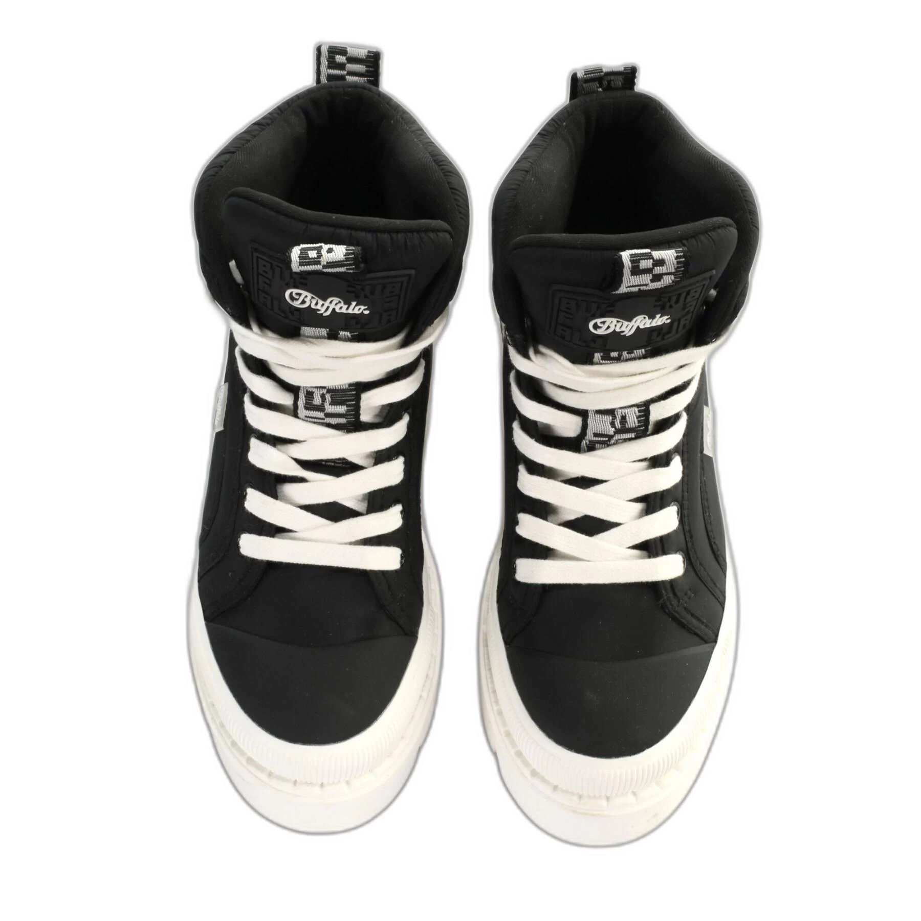 Baskets à Lacets Nylon Femme Buffalo Raven Mid 6 Baskets à Lacets Nylon Femme Buffalo Raven Mid – Image 4