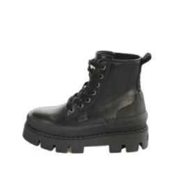 Bottines à Lacets Nappa Vegan Femme Buffalo Raven Hi