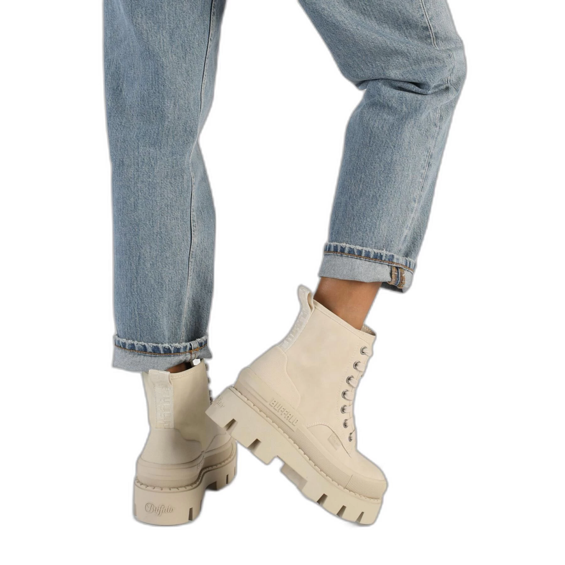 Bottines à Lacets Femme Buffalo Raven Hi 4 Bottines à Lacets Femme Buffalo Raven Hi – Image 2