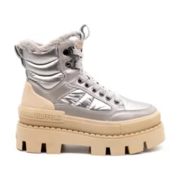 Bottines Femme Buffalo Raven Snow Laceup Mid