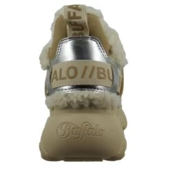 Baskets Nappa Vegan Femme Buffalo Cld Chai Warm -Chaussures De Mode buffalo 1630827 cream silver 4