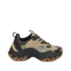 Baskets Nappa Vegan Femme Buffalo Trail One 11 Baskets Nappa Vegan Femme Buffalo Trail One -Chaussures De Mode buffalo 1630839 eggshell black 1