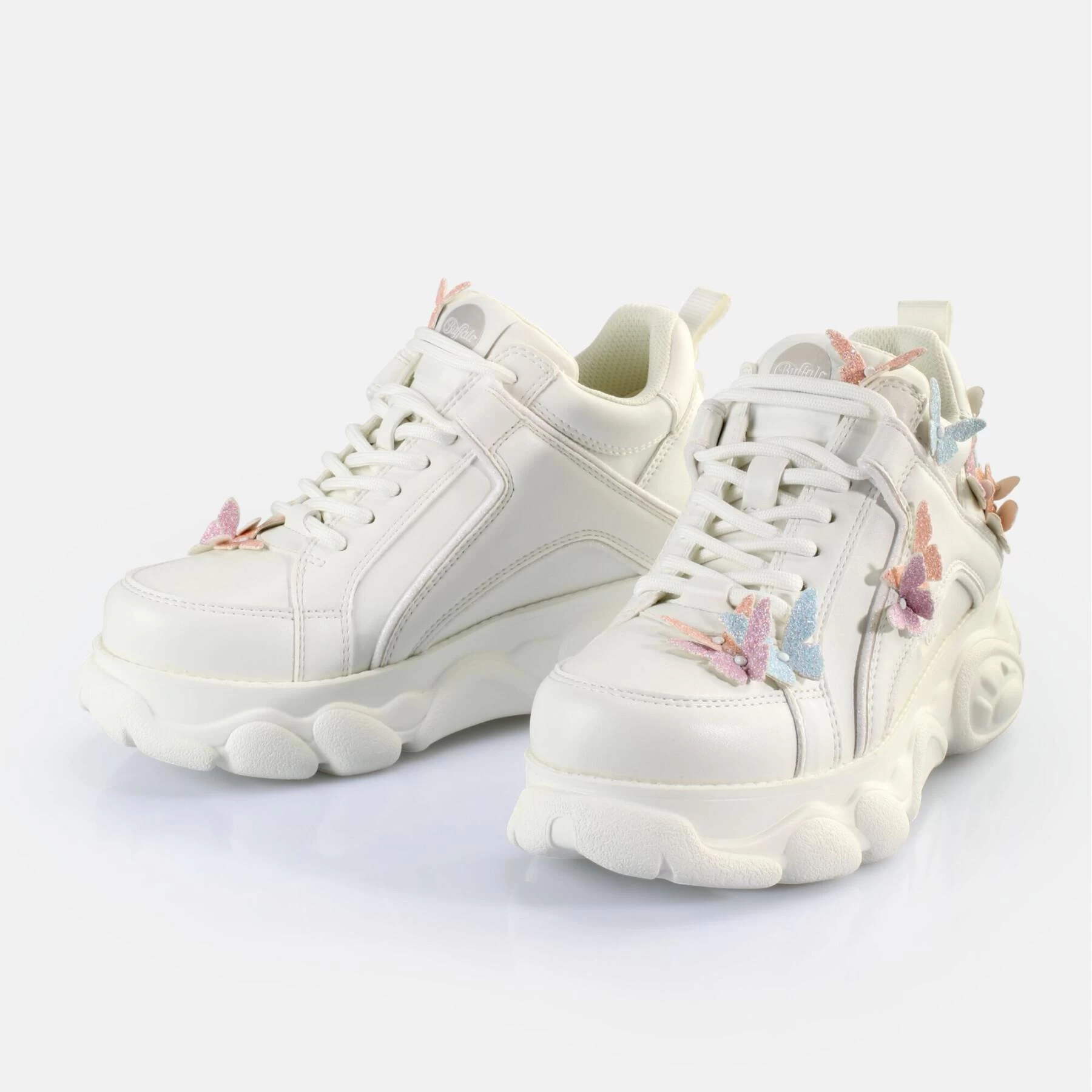 Baskets Femme Buffalo CLD Corin Butterflies 6 Baskets Femme Buffalo CLD Corin Butterflies – Image 4