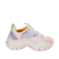 Baskets Nappa Vegan Femme Buffalo Trail 11 Baskets Nappa Vegan Femme Buffalo Trail -Chaussures De Mode buffalo 1630914 pastel multi 1
